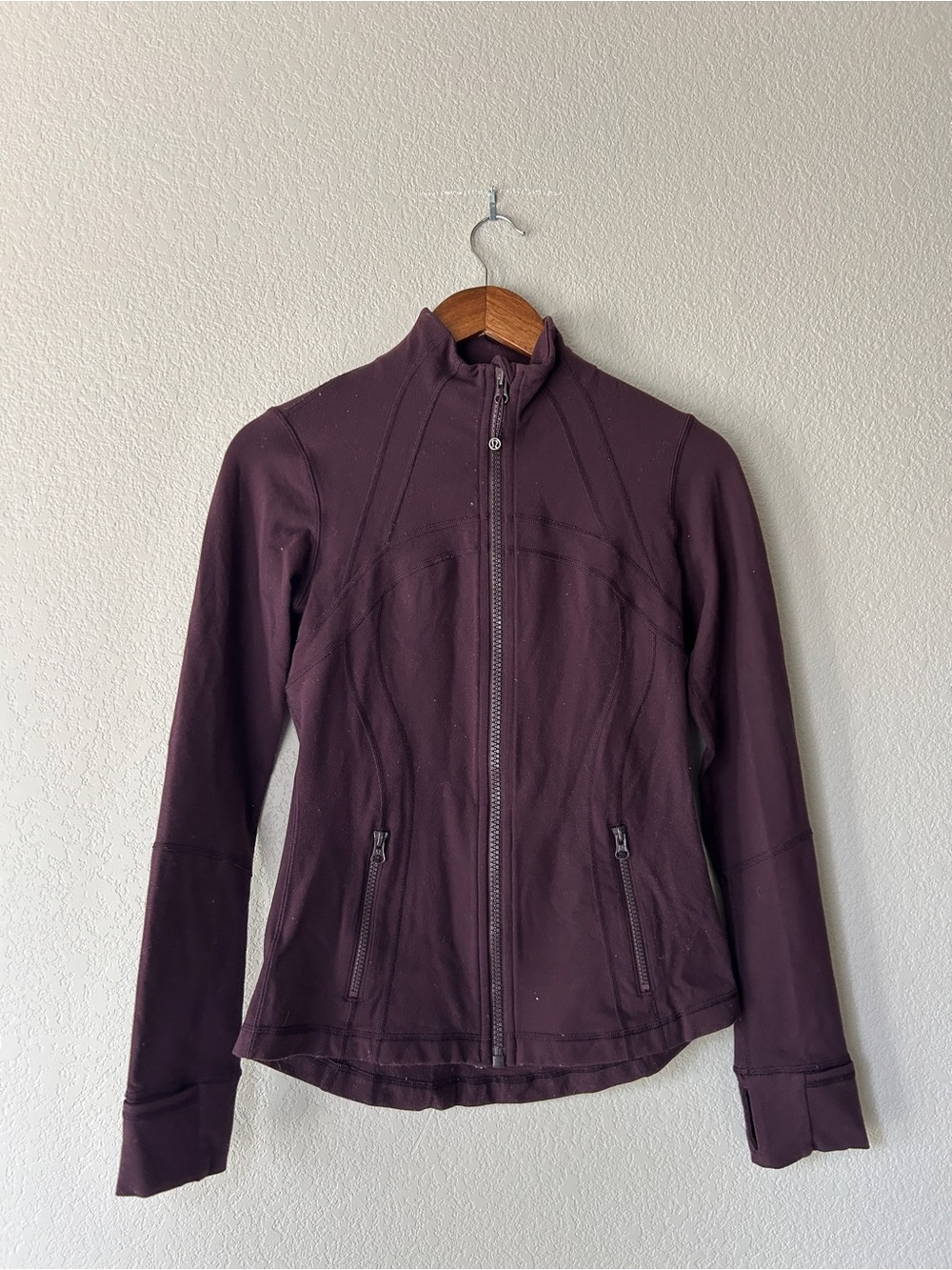 lululemon athletica Plum Zip-Up Jacket | Size 4